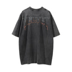 Gepersonaliseerd Bedrukt Gewassen Modieus T-Shirt voor Heren