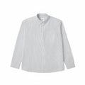 Oxford Vintage Gestreept Casual Shirt met Lange Mouwen